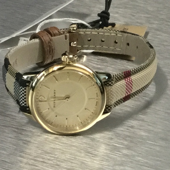 Honey Dial Steel Gold Tone Quartz Ladies Watch - Picture 2 of 5